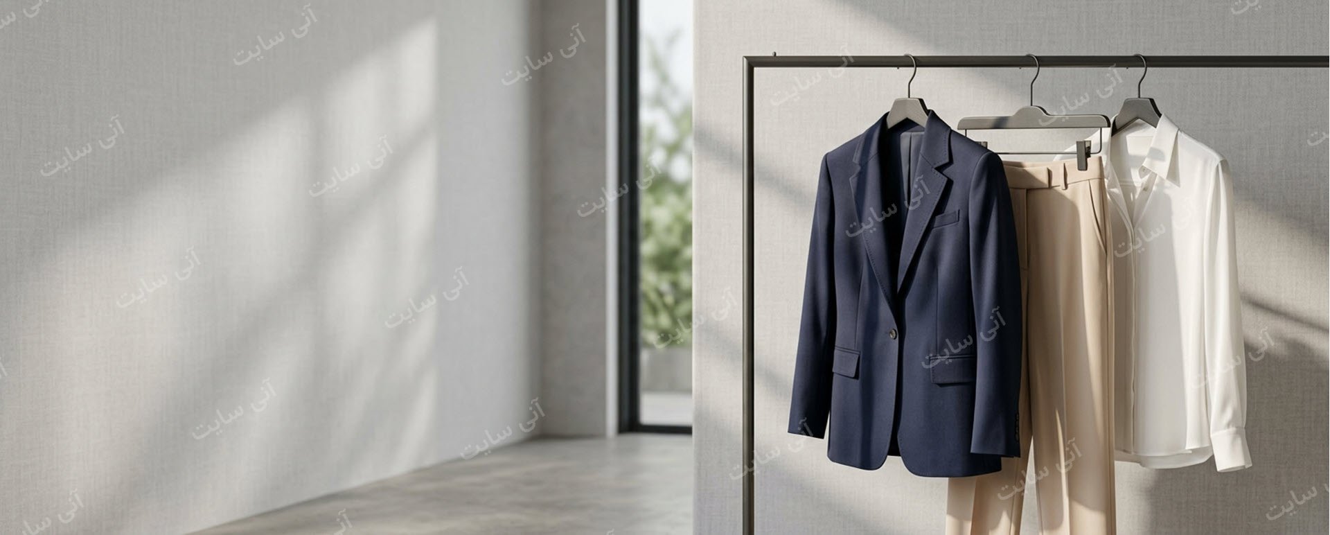 دانلود تصویر آماده برای بنر سایت فروشگاهی | استایل رسمی مینیمال