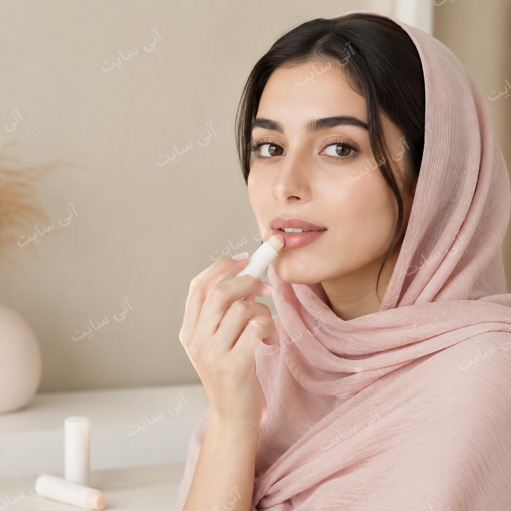 دانلود تصویر آماده برای بنر سایت فروشگاهی | بالم لب با حس ترمیم و لطافت طبیعی