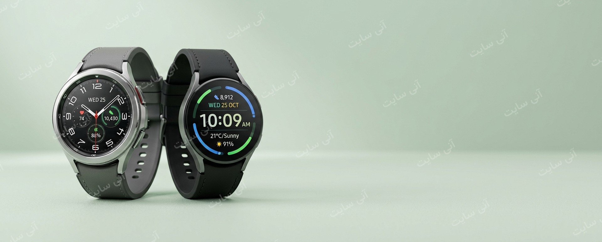 دانلود تصویر آماده تصویر بندانگشتی محصول | بنر Samsung Galaxy Watch