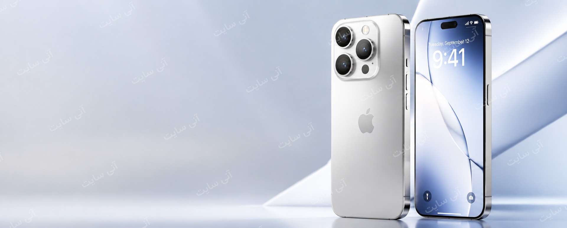 دانلود تصویر آماده برای بنر سایت فروشگاهی | بنر iPhone Pro