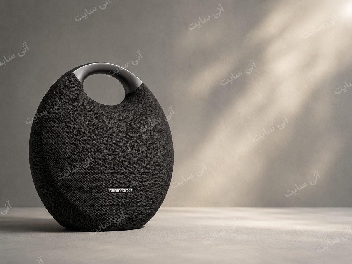 دانلود تصویر آماده برای بنر سایت فروشگاهی | بنر اسپیکر Harman Kardon