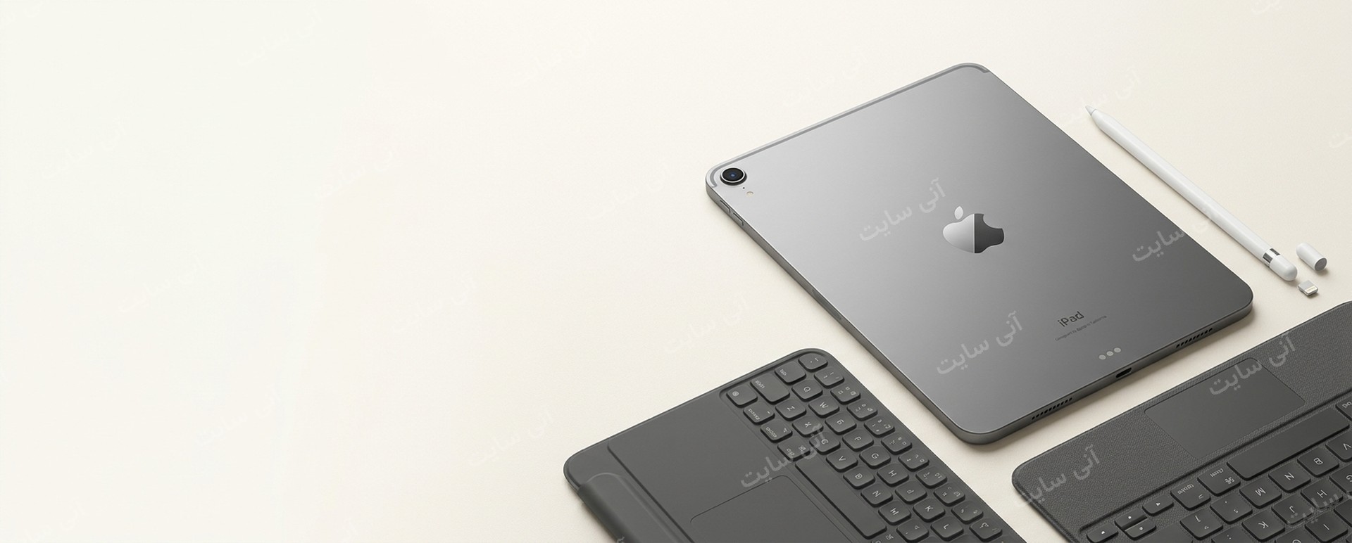 دانلود تصویر آماده تصویر بندانگشتی محصول | بنر تبلت Apple iPad