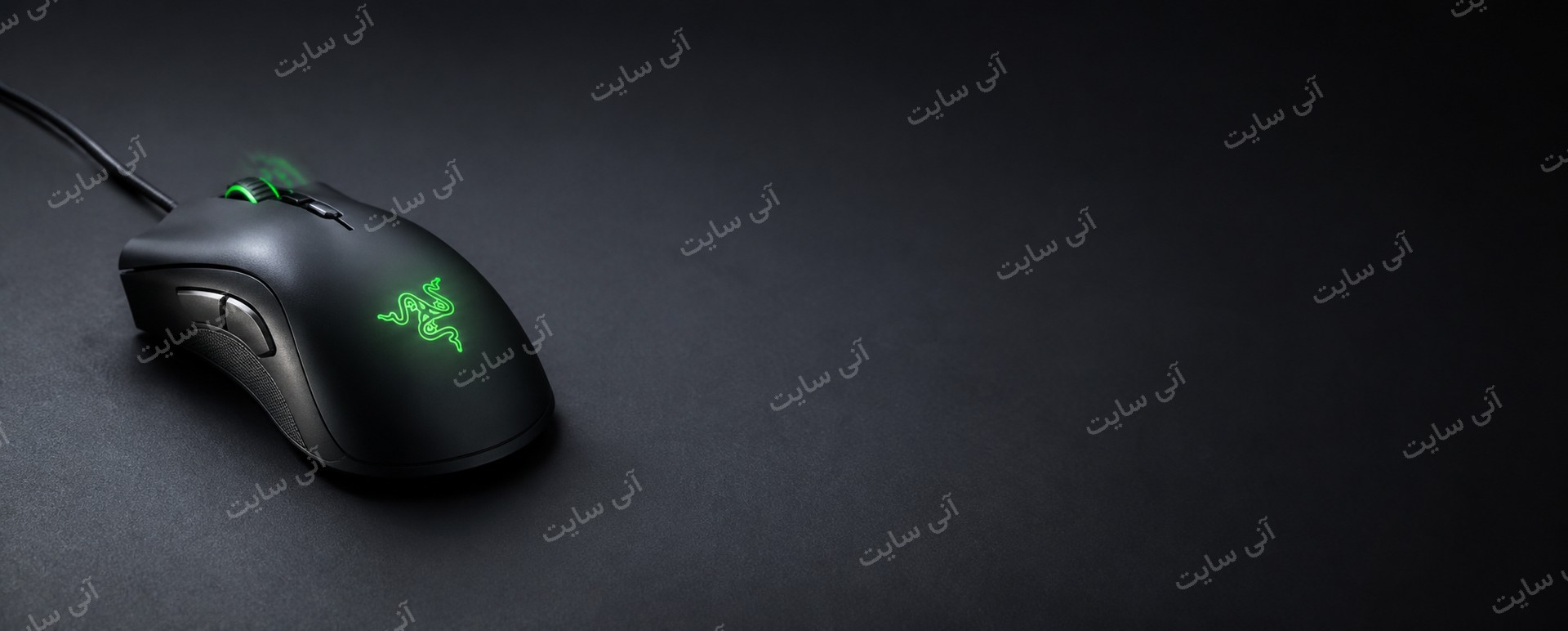 دانلود تصویر آماده تصویر بندانگشتی محصول | بنر موس گیمینگ Razer