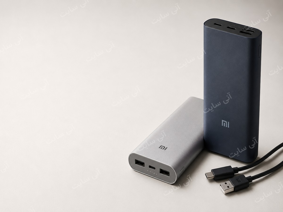 دانلود تصویر آماده تصویر بندانگشتی محصول | بنر پاوربانک Xiaomi