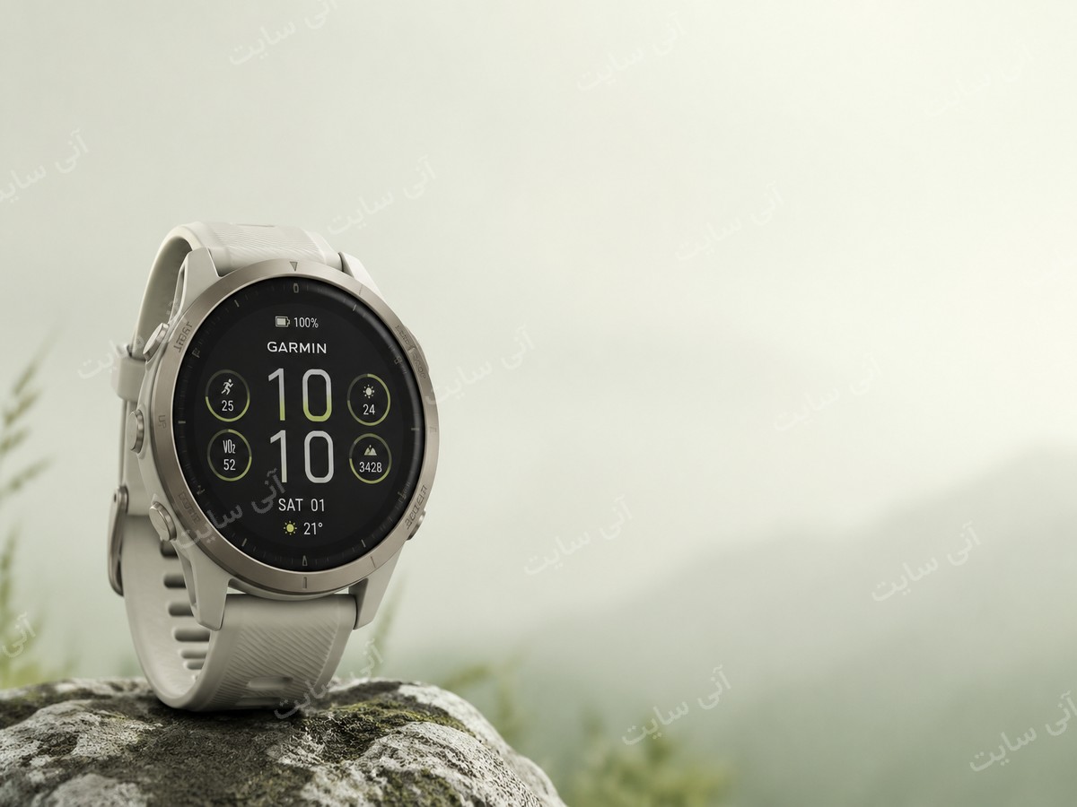دانلود تصویر آماده تصویر بندانگشتی محصول | بنر گجت پوشیدنی Garmin Watch
