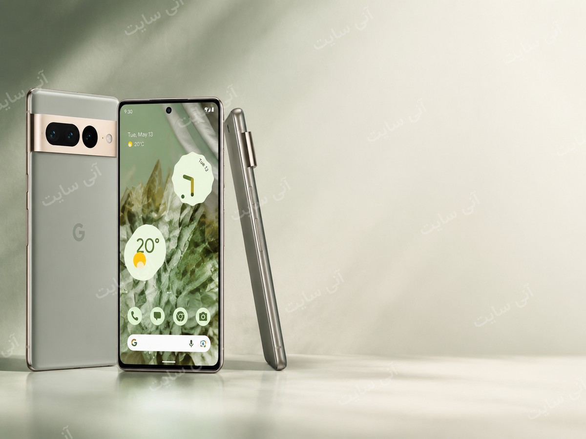 دانلود تصویر آماده تصویر بندانگشتی محصول | بنر گوشی Google Pixel