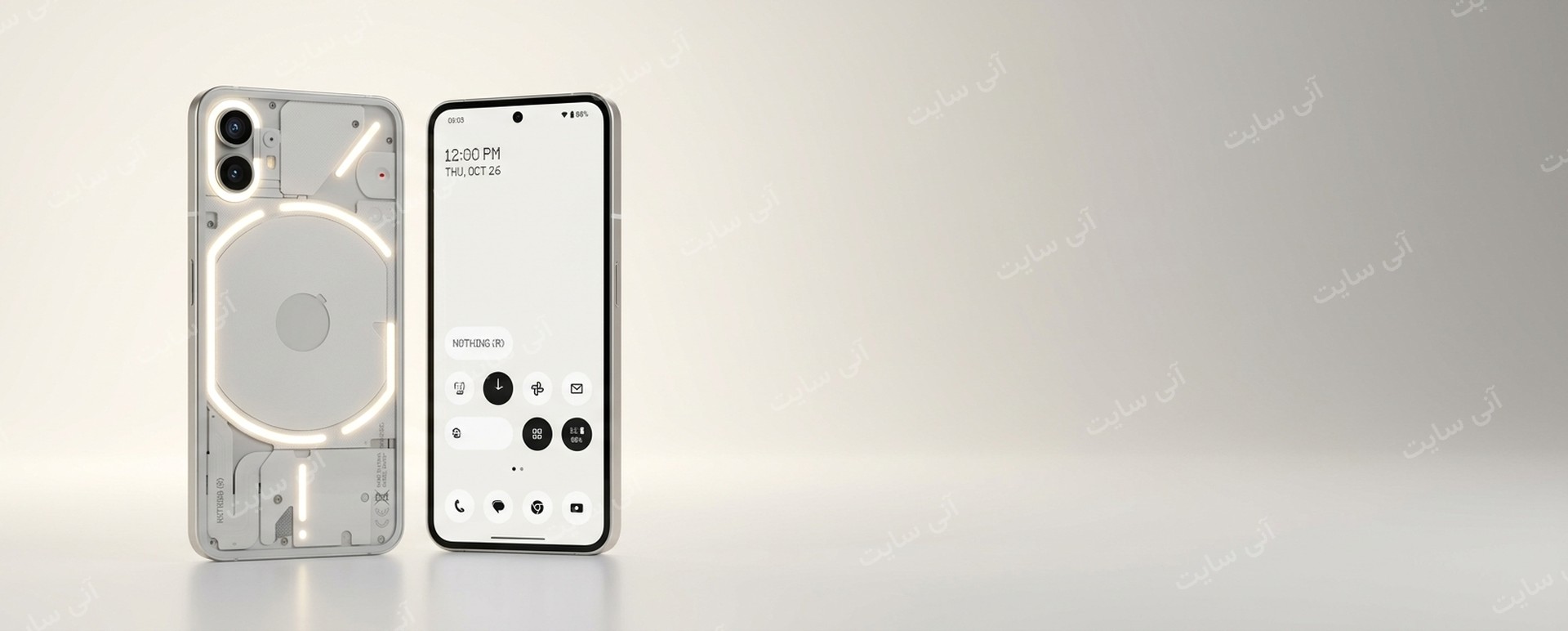 دانلود تصویر آماده تصویر بندانگشتی محصول | بنر گوشی Nothing Phone