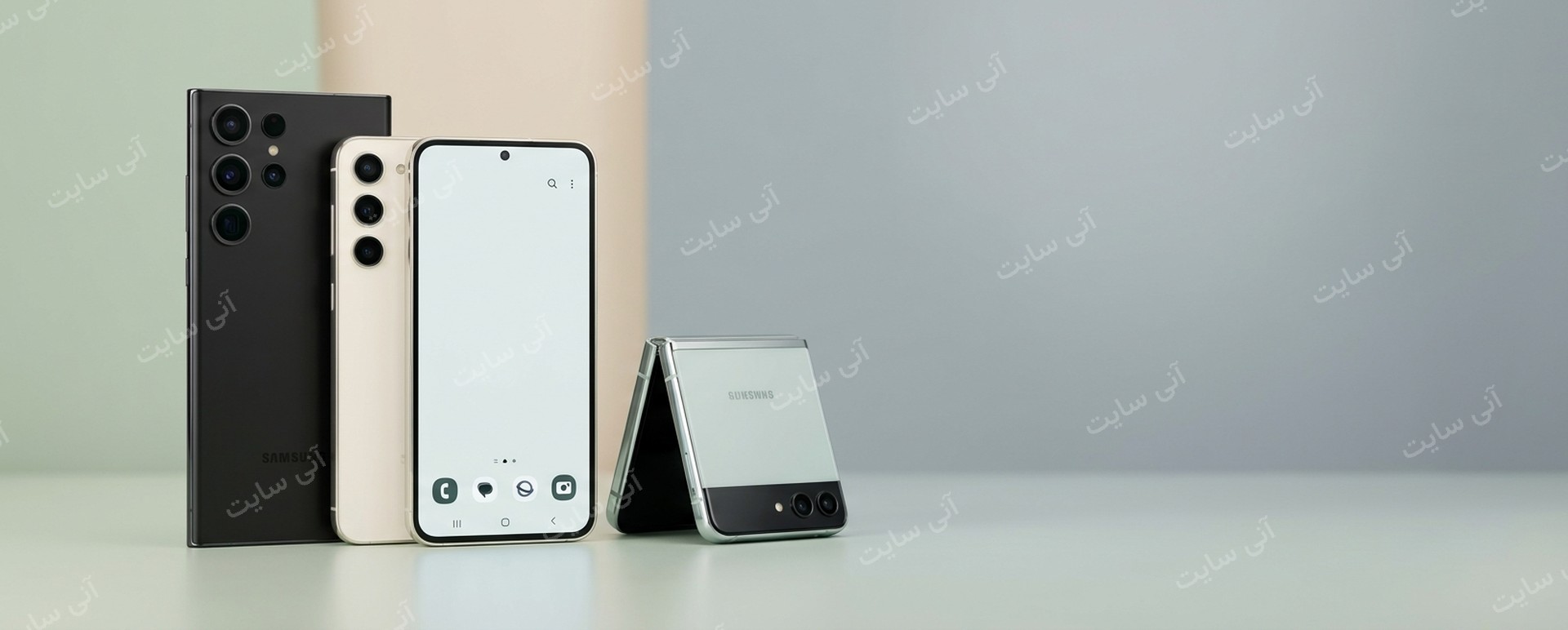 دانلود تصویر آماده تصویر بندانگشتی محصول | بنر گوشی Samsung Galaxy