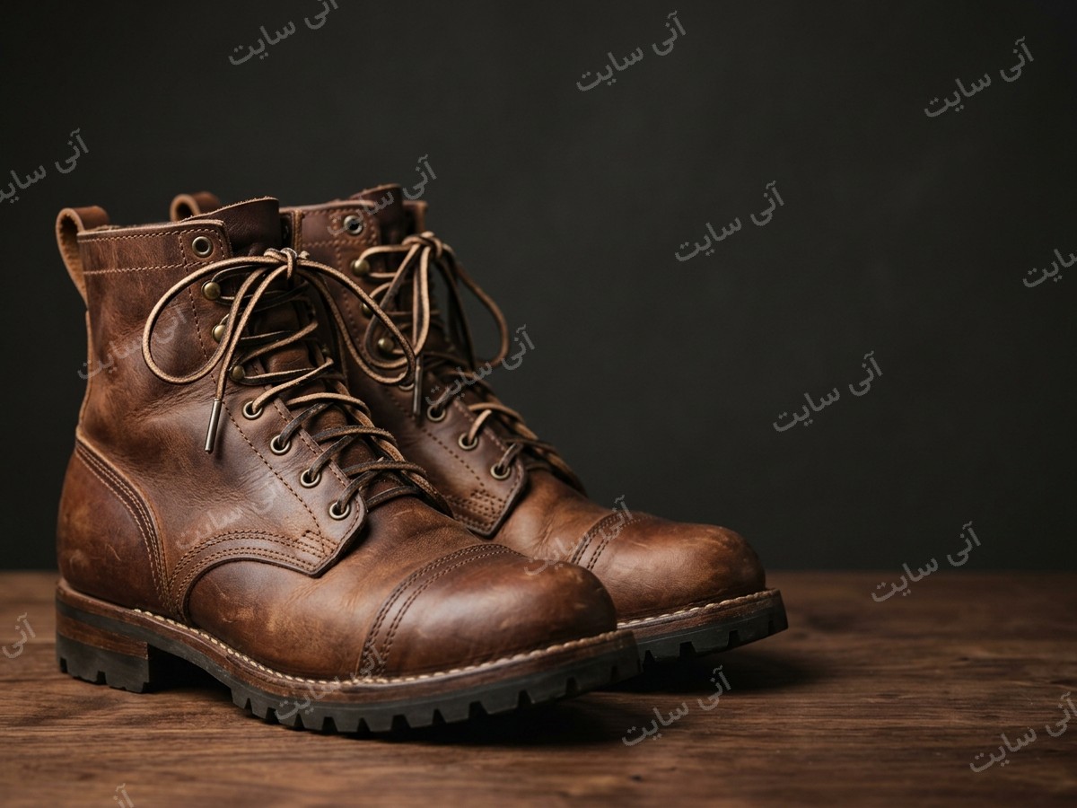 دانلود تصویر آماده برای بنر سایت فروشگاهی | بوت مردانه رسپانسیو
