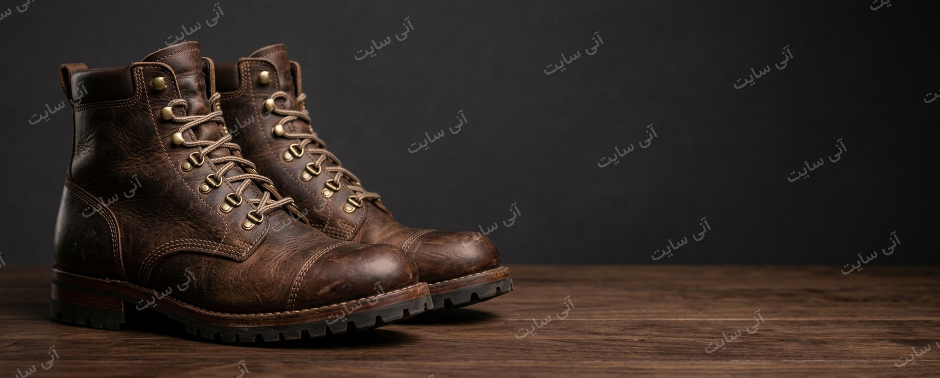 دانلود تصویر آماده برای بنر سایت فروشگاهی | بوت مردانه