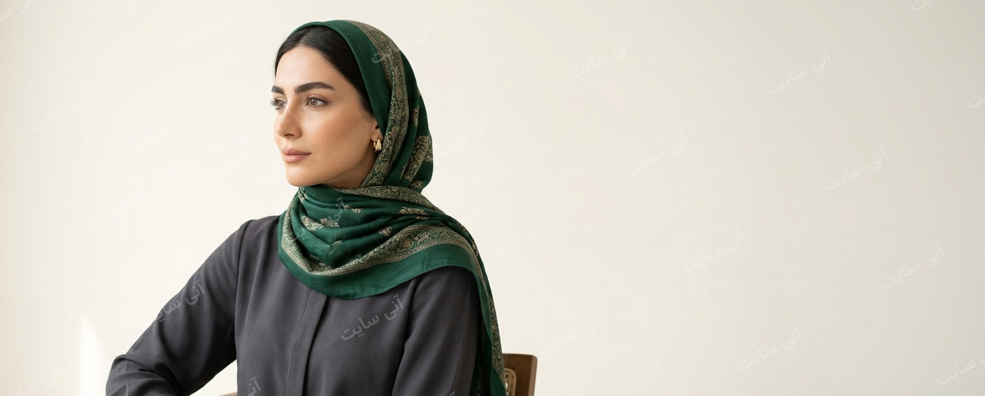 دانلود تصویر آماده برای بنر سایت فروشگاهی | دسته‌بندی روسری زنانه