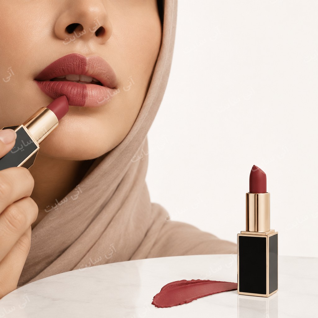 دانلود تصویر آماده رژ لب | رژ لب مات