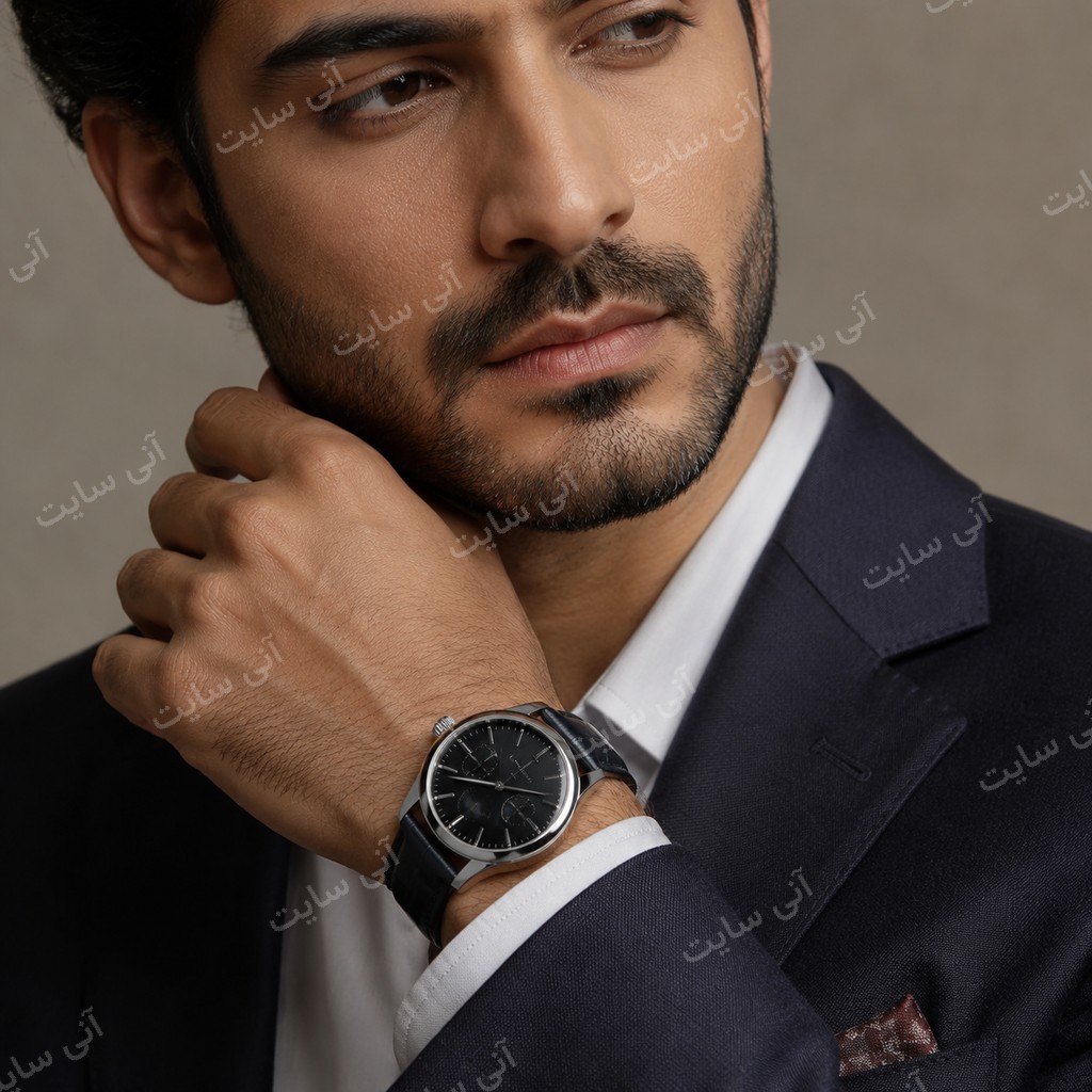 دانلود تصویر آماده برای تصویر دسته‌بندی محصول | ساعت مردانه رسمی