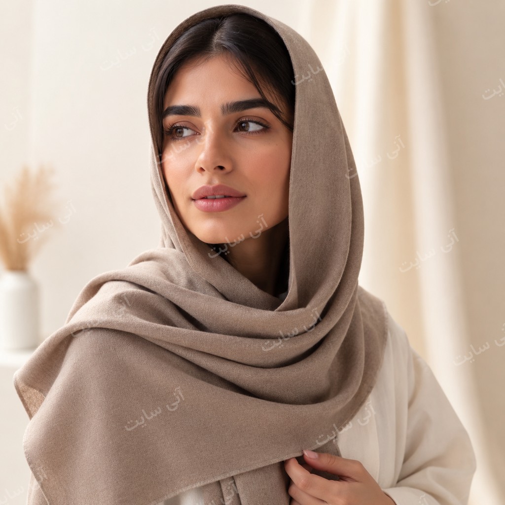 دانلود تصویر آماده برای تصویر دسته‌بندی محصول | شال زنانه مینیمال