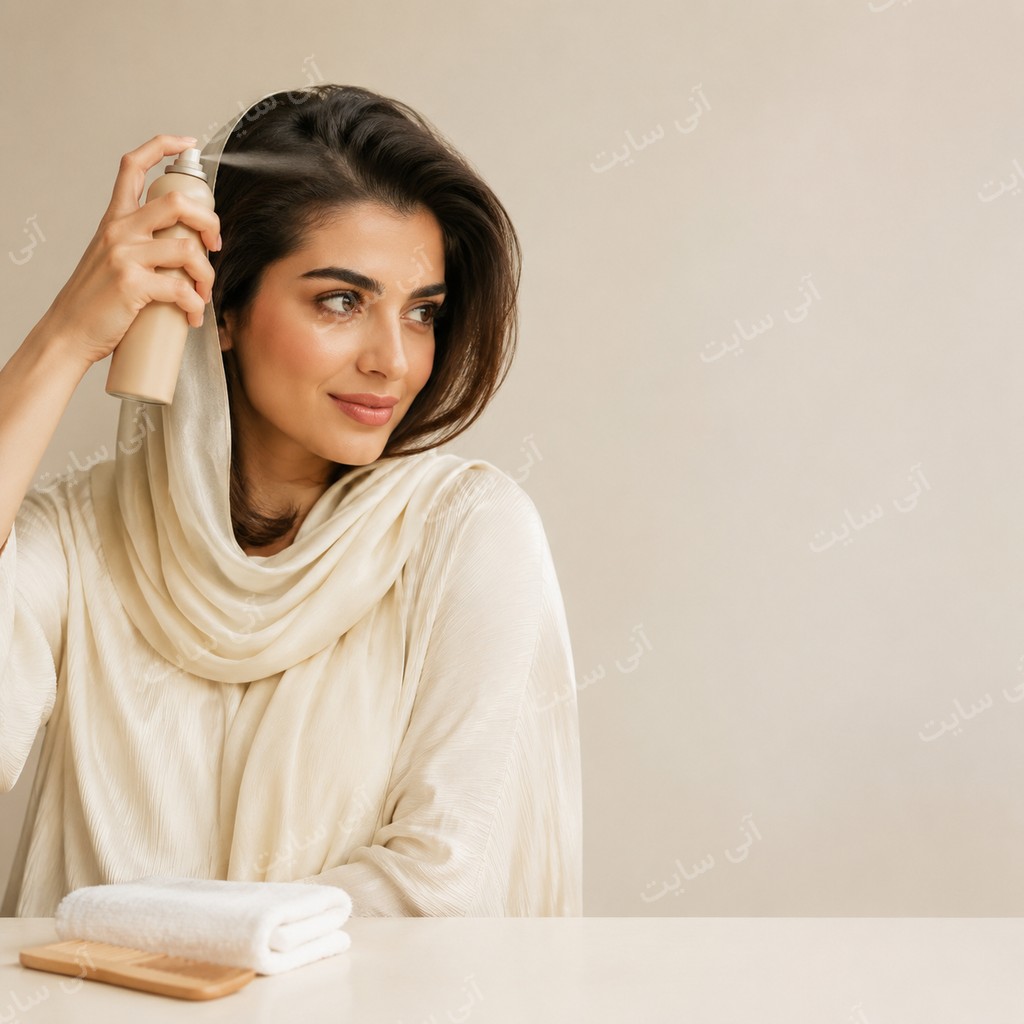 دانلود تصویر آماده سرم | شامپو خشک با حس حجم‌دهی و تازگی مو