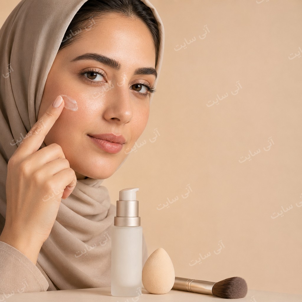 دانلود تصویر آماده سرم | پرایمر صورت با تمرکز بر آماده‌سازی پوست