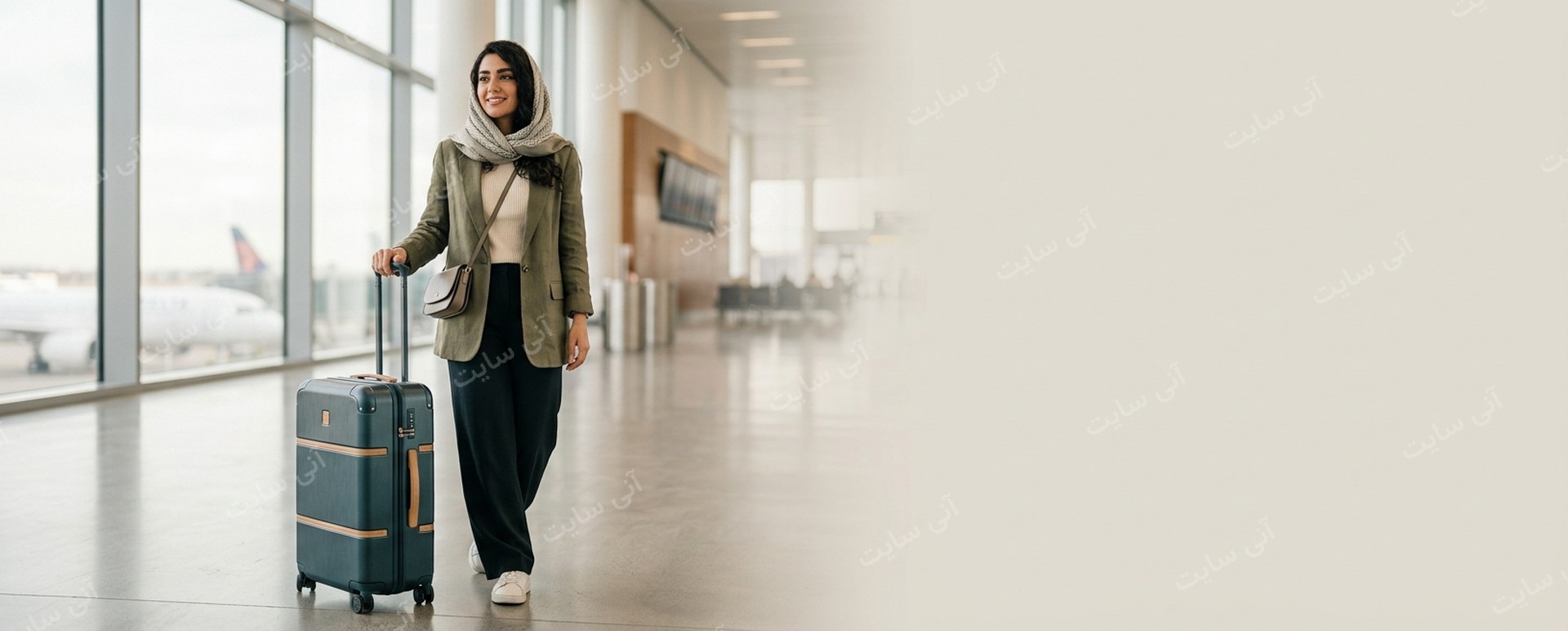 دانلود تصویر آماده برای بنر سایت فروشگاهی | چمدان و ساک سفر