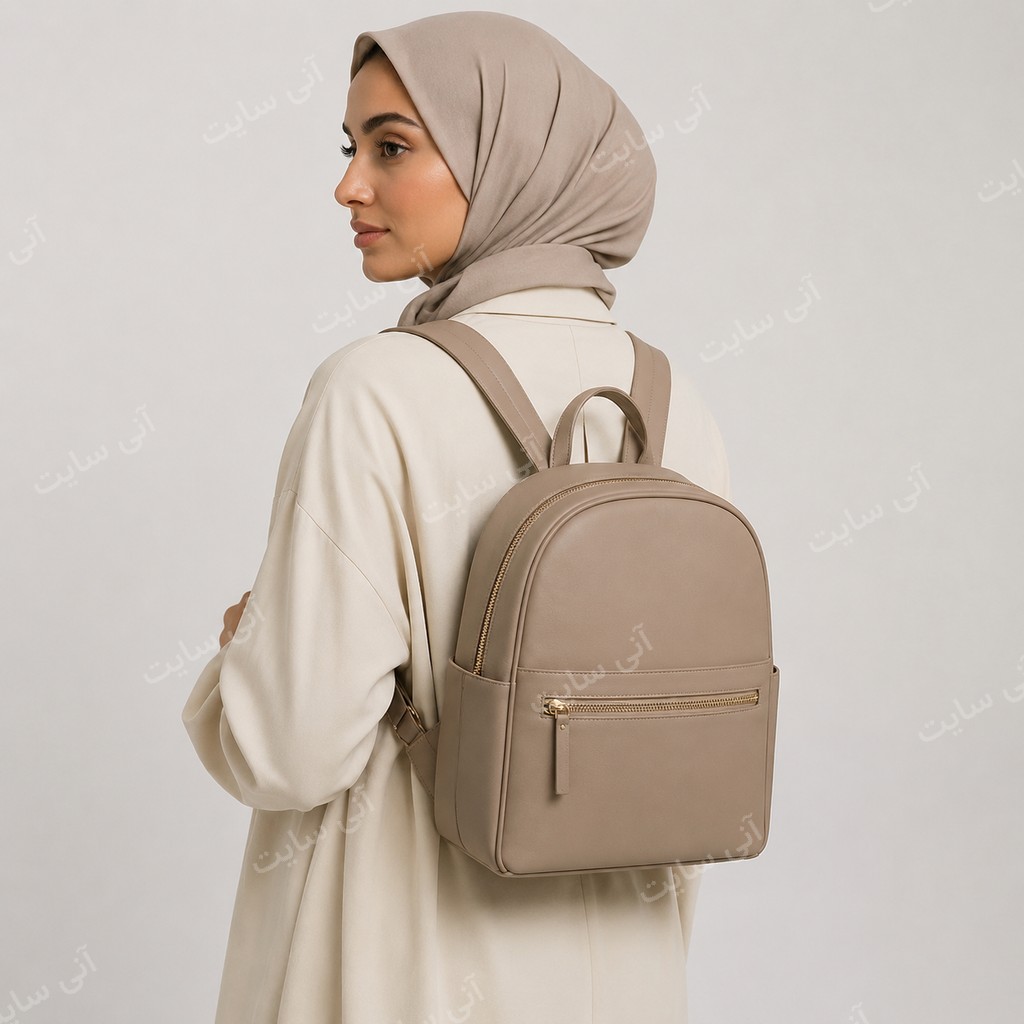 دانلود تصویر آماده مینیمال | کوله‌پشتی زنانه مینیمال