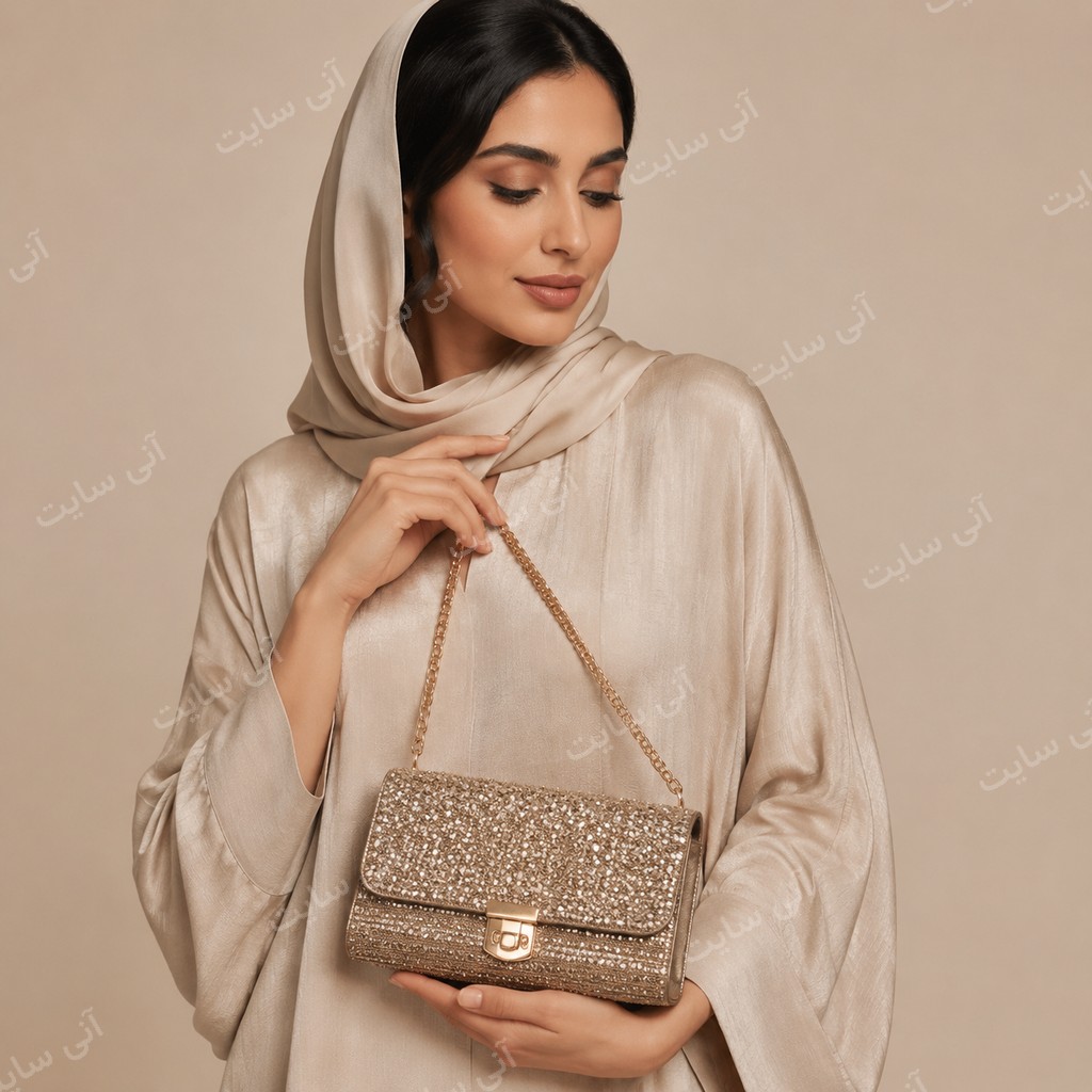 دانلود تصویر آماده مینیمال | کیف مجلسی زنانه